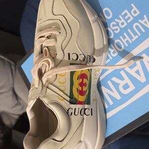 Gucci Blue Warning Box